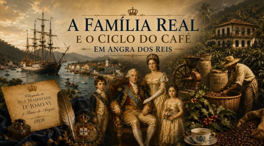 A Família Real e o ciclo do café em Angra