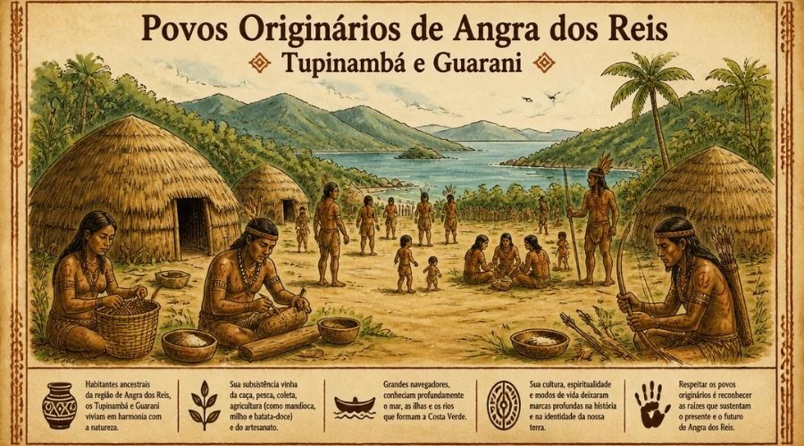 Angra dos Reis antes do descobrimento do Brasil