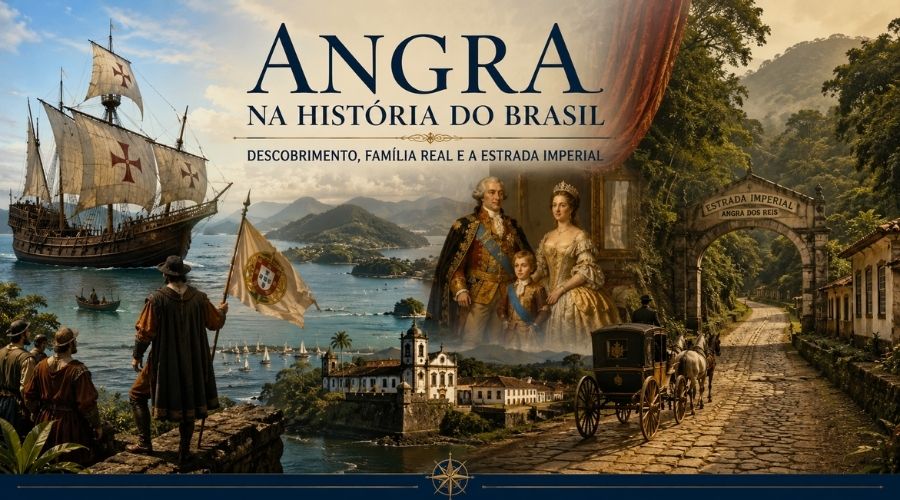 História de Angra dos Reis: Descobrimento, Família Real e a Estrada Imperial